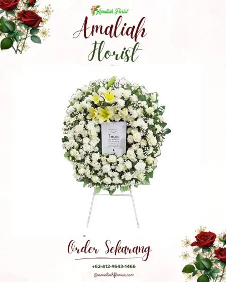 Krans Bunga Duka Harapanbaru
